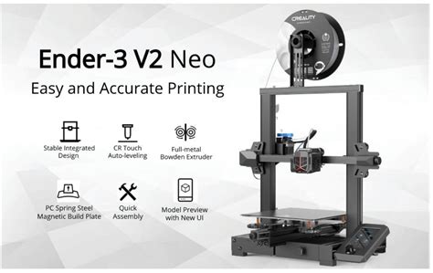 Sainsmart Official Creality Ender 3 V2 Neo 3d Printer With Cr Touch