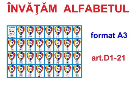 D1 21 Alfabetul limbii române A3 SC AV Diverta