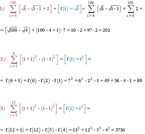 Formulas De Notacion Sigma Jendela Ilmu