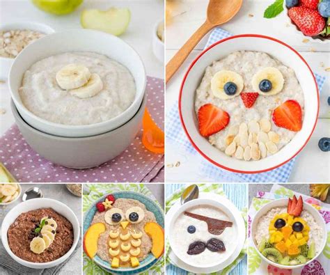 Gachas de avena para bebés y niños receta fácil y sana PequeRecetas