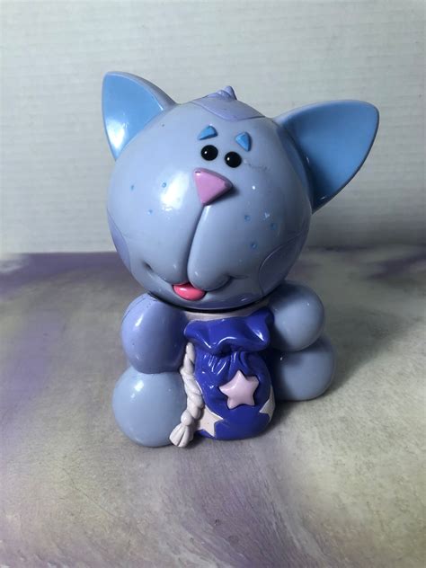 Vintage Nick Jr Blue's Clues Periwinkle Cat Talking Rare 2000 Fisher ...