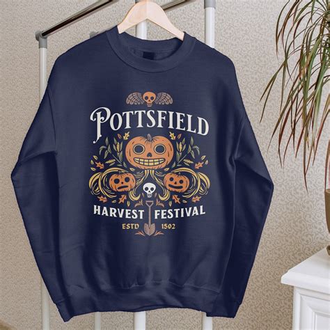 Over The Garden Wall Sweatshirt Pottsfield Harvest Vegetables Fall