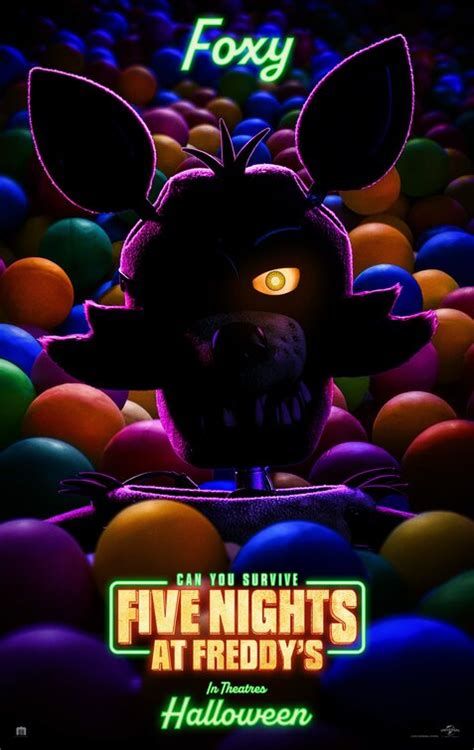 Five Nights At Freddys Movie Poster 7 Of 12 Imp Awards