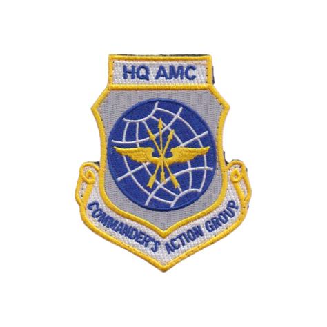 Air Mobility Command Commanders Action Group Velcro Usafpatches