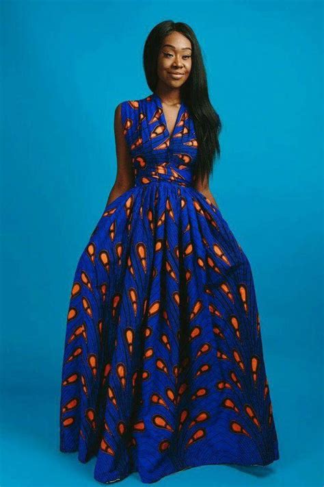 African Print Infinity Dress Ankara Dress African Womens Clothing