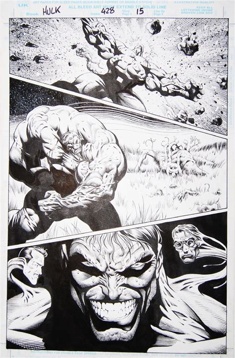 Incredible Hulk Pg In Thomas Suhling S Original Comic Art