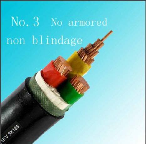 Xlpe Swa Pvc Cu Armored Cable Lv Power Cable C Mm Iec