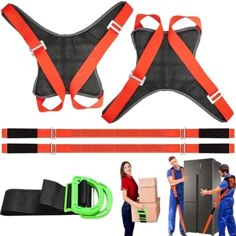 Amazon RUSSTIKA Shoulder Dolly Moving Straps Premium 2 Person