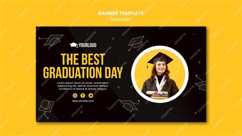 Free PSD | Education concept banner template