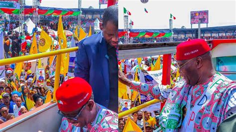 Alhaji Atiku Abubakar Flag Off PDP Presidential Campaign Rally In Asaba