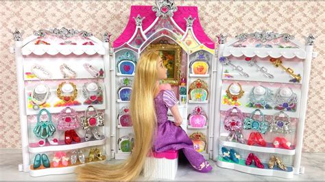 Princess Barbie Doll Jewelry Accessories Dress Up باربي مجوهرات فساتين