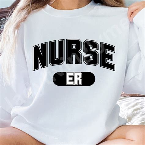 Nurse Collegiate Letters - Etsy