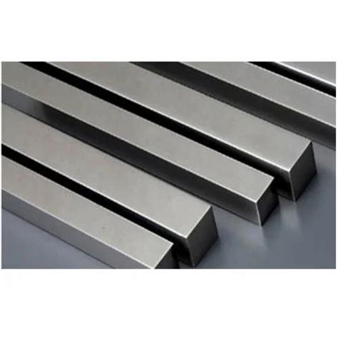 Stainless Steel Bright Square Bar For Fabrication Length Meter At