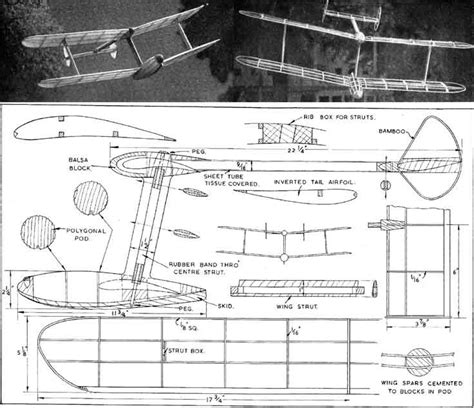 Model airplane plans for something different, interesting and unusual