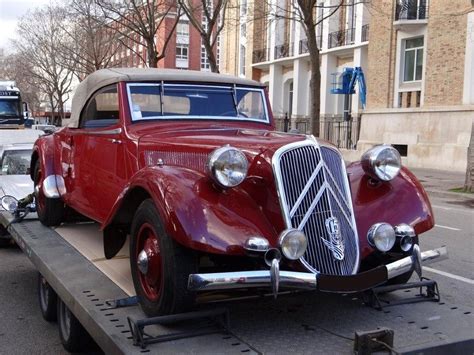 Traction Citroën 15 6 Cabriolet Citroën traction avant Citroen