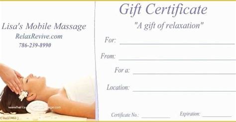 43 Free Printable Massage T Certificate Templates Heritagechristiancollege