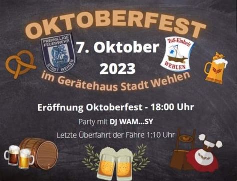 07 10 23 Oktoberfest In Der Feuerwehr Stadt Wehlen Amtliche Seite