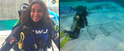 Egyptian Diver Currently Breaking Guinness World Record For Longest