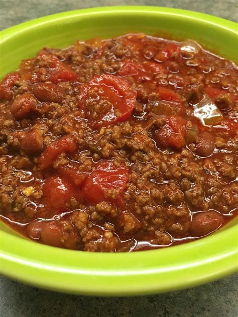 Easy Chili With Pinto Beans