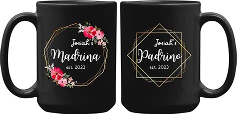 Amazon Mianpu Taza Personalizada Quieren Ser Mis Padrinos De