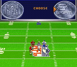 Screenshot Of Madden Nfl Snes Mobygames