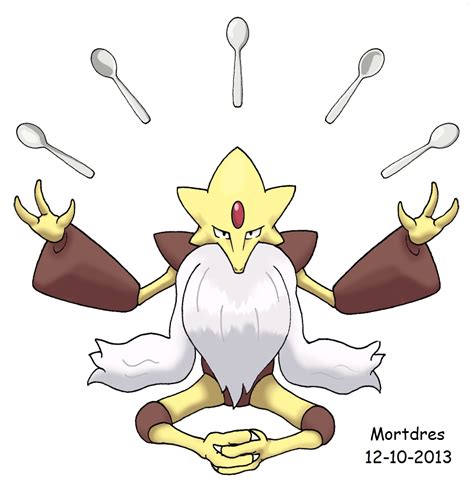 Mega Alakazam by Mortdres on DeviantArt