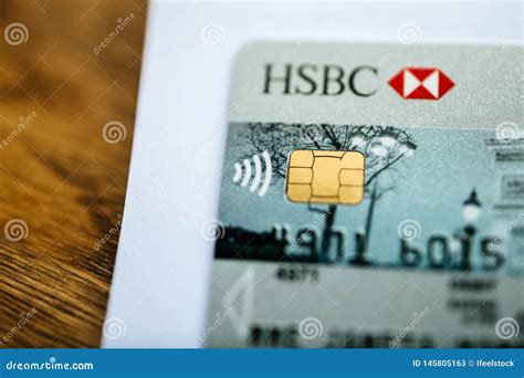 New HSBC Visa Debit Card Editorial Image | CartoonDealer.com #144710944