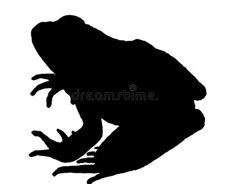 Frog Silhouette Vector Free