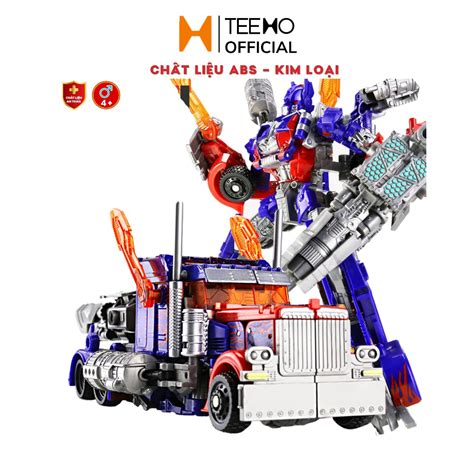 Robot Siêu Nhân Optimus Prime Biến Hình ô Tô Transformer Xe 03 Shopee