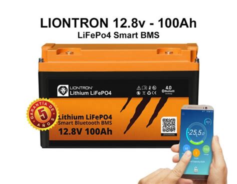 Liontron Lifepo V Ah Lx Smart Bms Con Bluetooth Battery Fox