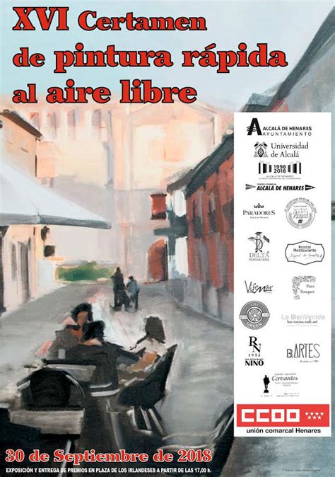 Xvi Certamen De Pintura R Pida Al Aire Libre De Alcal De Henares