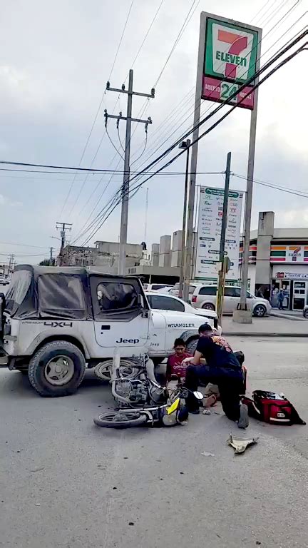 Accidente vial deja un lesionado daños y caos en la Longoria