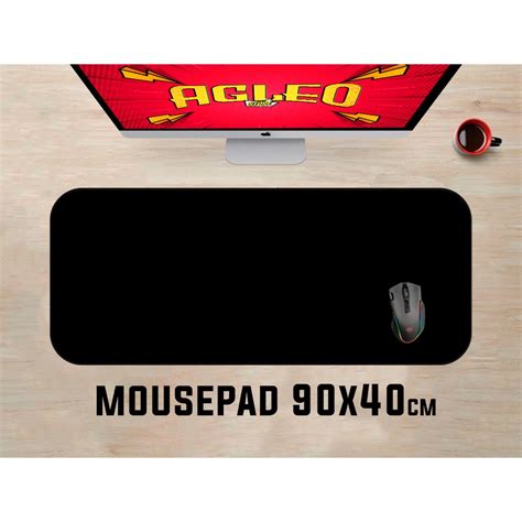 Mouse Pad Gamer Speed Extra Grande 90x40 60x40 70 X 30 Borda Costurada