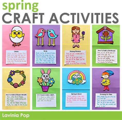 Spring Writing Prompts Craft Activities Craftivities