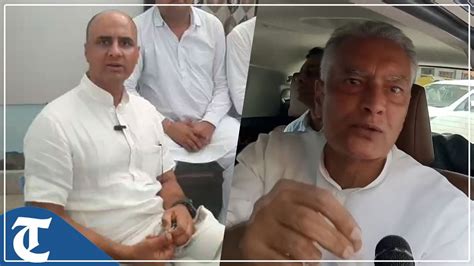 Punjab Bjp Chief Sunil Jakhar Slams Congress Over Abohar Mla Sandeep