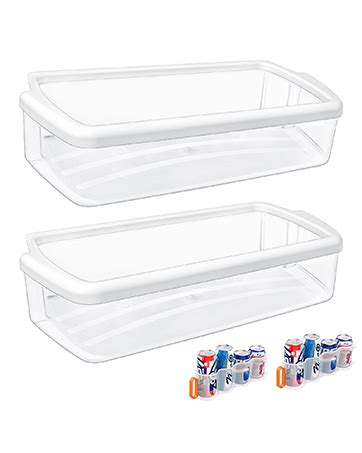 Amazon 2 PACK UPGRADED WPW10321304 Refrigerator Door Shelf Bin