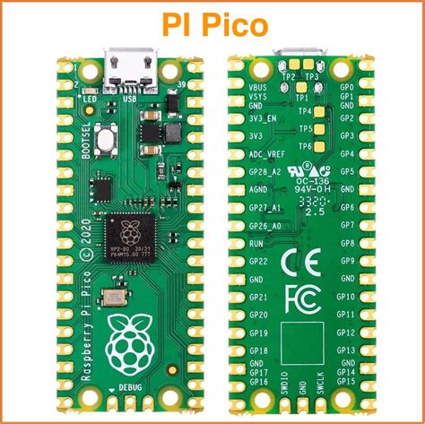 Raspberry Pi Pico Rp2040 樹莓派 開發板 Arduino Ide可用 米羅科技文創學院