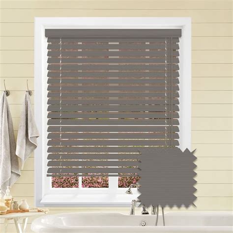 Faux Wood Venetian Blinds in Orion Fine Grain- Just Blinds