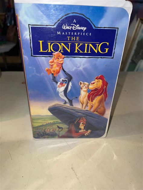 Lion King Masterpiece Collection Vhs Value Official Store