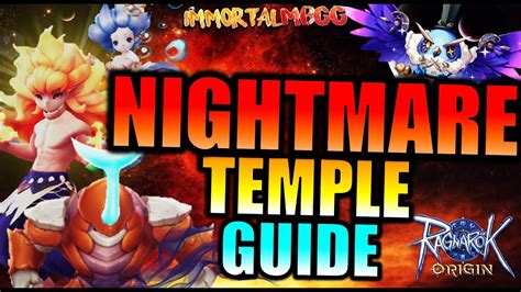 DIVINE ARMAMENTS NIGHTMARE TEMPLE GUIDE RAGNAROK ORIGIN YouTube