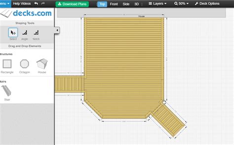 Printable Deck Plans