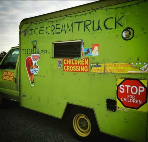 22 Creepy Ice Cream Trucks You Would Run From In A Hurry