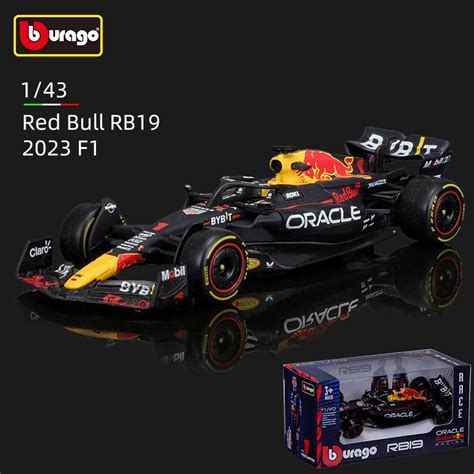 Bburago Voiture De Course Red Bull En Alliage Moul Sous Pression Mod Le