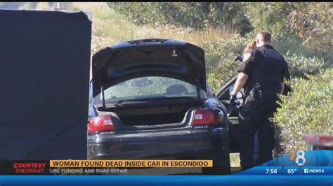 Woman Found Dead Inside A Car In Escondido Cbs News 8 San Diego Ca News Station Kfmb