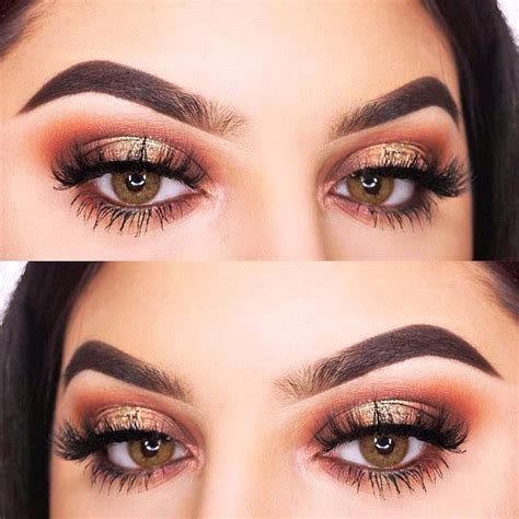 45 Cool Makeup Looks For Hazel Eyes And Tutorials For Dessert Hazel