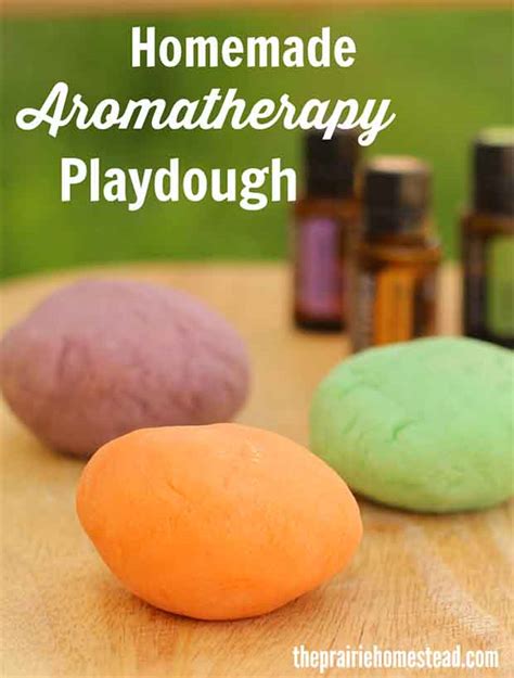 Home Made Aromatherapy Playdough