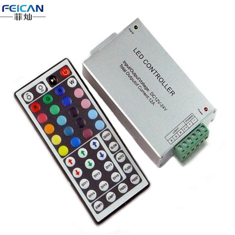 Rgb Led Controller Dc V A Channel Keys Ir Remote Control