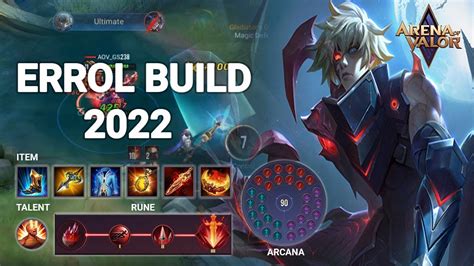 AOV Errol Gameplay Errol Best Build 2022 ARENA OF VALOR YouTube