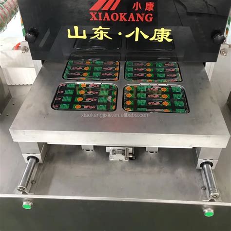 Dh Zq Vacuum Map Tray Sealing Packing Machine For Fresh Fruits And