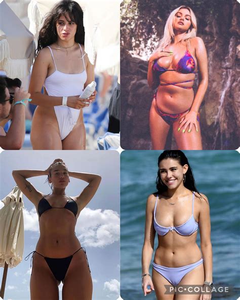 Camila Cabello Vs Selena Gomez Vs Dua Lipa Vs Madison Beer Rcelebbattles